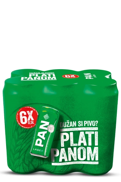 Pan svijetlo pivo 6-PACK Pan svijetlo pivo 6-PACK