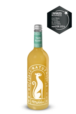 Mikks Yuzu Elder cocktail syrup