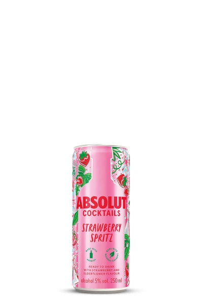 Absolut Strawberry & Spritz koktel mix Absolut Strawberry & Spritz koktel mix