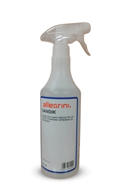 Sandik disinfection and cleaning