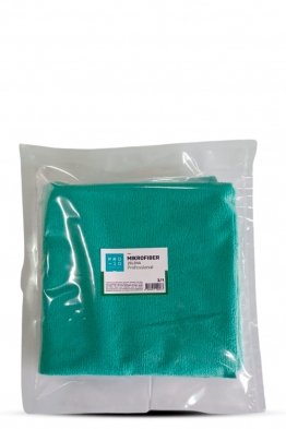 Green microfiber cloth