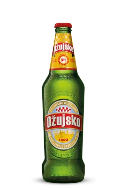 Ožujsko light beer - returnable bottle
