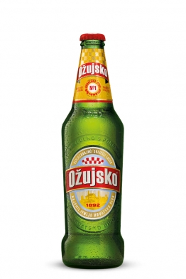 Ožujsko light beer - returnable bottle