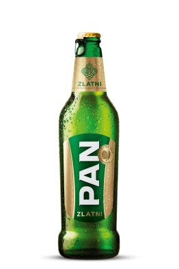 Pan Zlatni light beer - returnable packaging