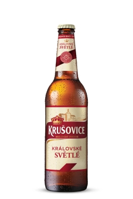 Krušovice Light beer - returnable packaging