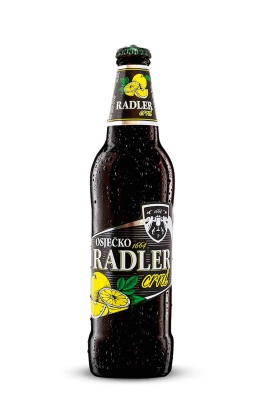 Osječko Black Radler lemon beer - Returnable packaging