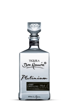 Tequila Don Ramon 100% Agave Anejo Cristalino Platinum