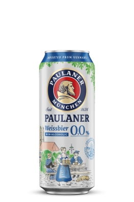 Paulaner Weissbier, non-alcoholic