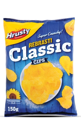 Čips Hrusty Slani XCut