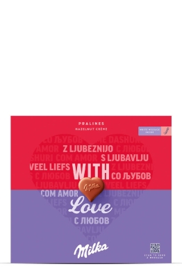 Praline I Love Milka Nougat