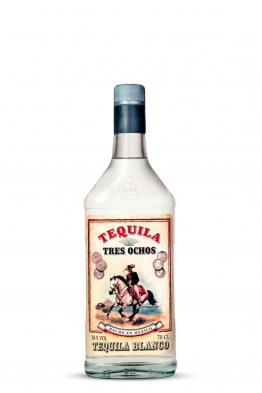 Tequila Tres Ochos Blanco Silver