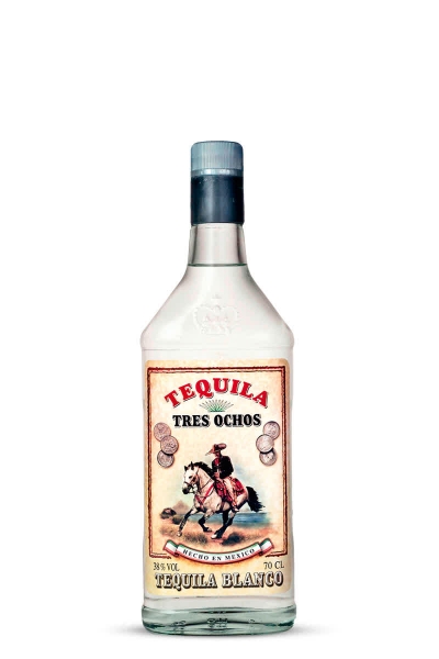 Tequila Tres Ochos Blanco Silver