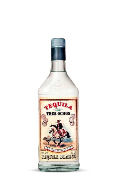 Tequila Tres Ochos Blanco Silver Tequila Tres Ochos Blanco Silver