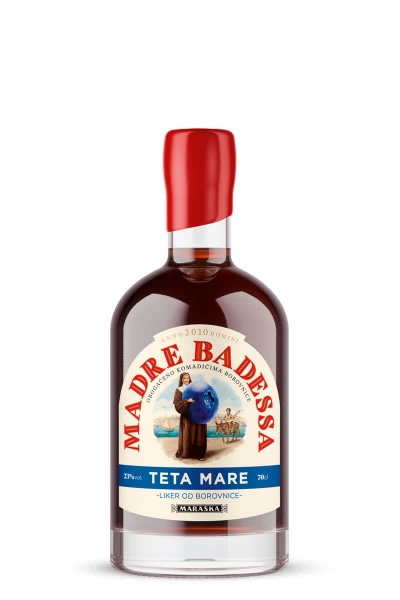 Liker Madre Badessa Maraska Teta Mare Borovnica Liker Madre Badessa Maraska Teta Mare Borovnica