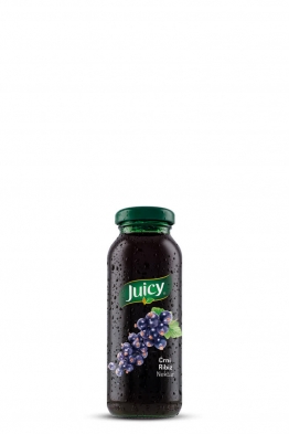 Juicy black currant nectar