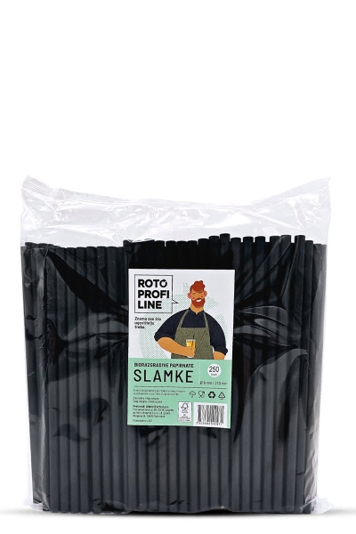 Slamke papirnate, crne