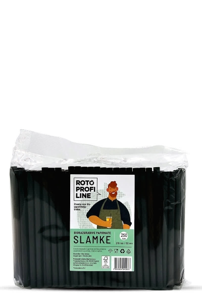 Slamke papirnate, crne