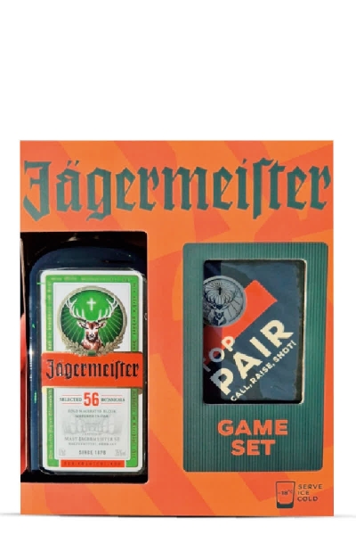 Jagermeister + poker karte