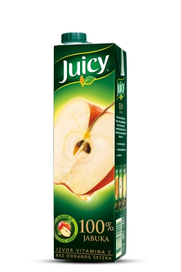 Juicy Jabuka 100% brik