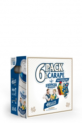 Erdinger Helles 6-PACK + Socks