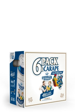 Paket Erdinger Helles 6-PACK + Čarape