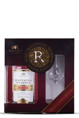 Rossi Loza Malvazija Istarska + glass