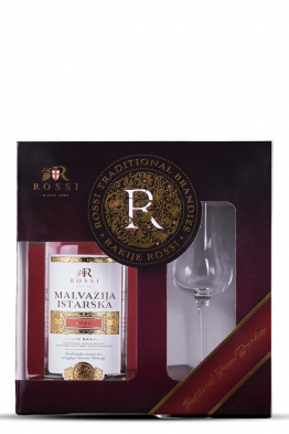 Rossi Loza Malvazija Istarska + glass
