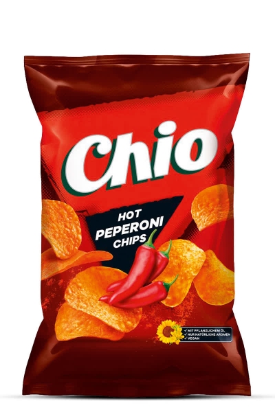 Chio Chips Hot Peperoni Chio Chips Hot Peperoni