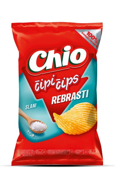 Čipi Chips Ribbed Salty