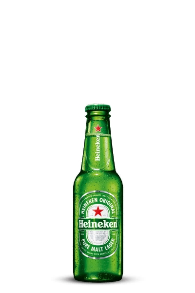 Heineken beer - returnable packaging
