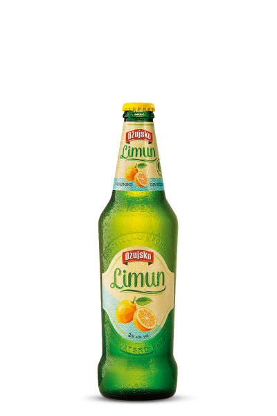 Ožujsko beer lemon - returnable packaging
