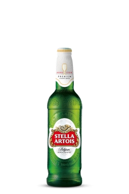 Stella Artois light beer - returnable packaging