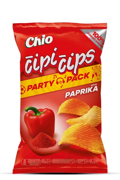Čipi Čips Paprika Party Pack