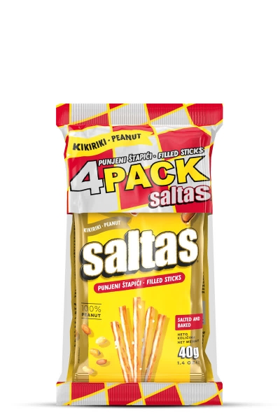 Saltas kikiriki štapići 4PACK