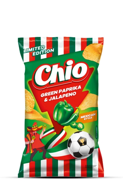 Chio Čips Zelena Paprika i Jalapeno Chio Čips Zelena Paprika i Jalapeno