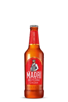 Madri Beer - returnable packaging