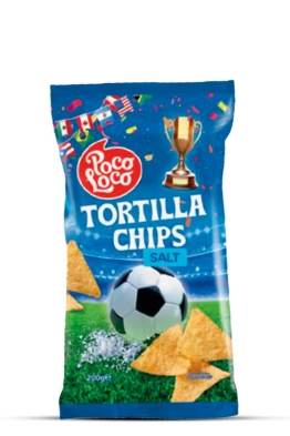 Poco Loco tortilja čips natural