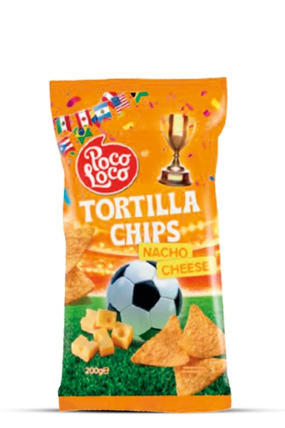 Poco Loco tortilja čips nacho cheese Poco Loco tortilja čips nacho cheese