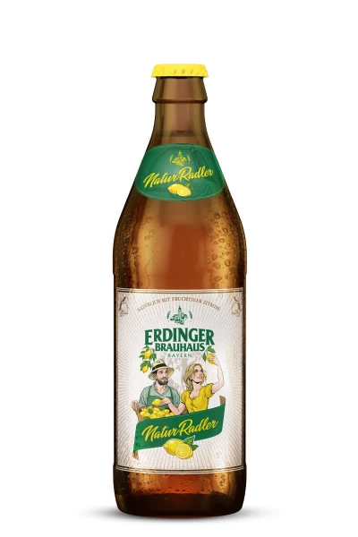 Erdinger Brauhaus Natur Radler limun - povratna ambalaža Erdinger Brauhaus Natur Radler limun - povratna ambalaža