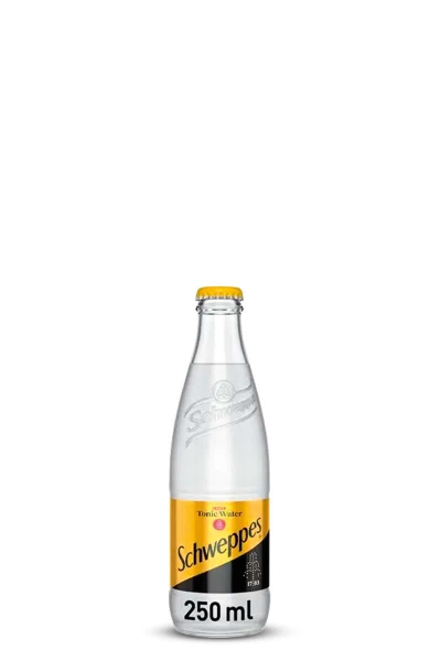 Schweppes Tonic Water - returnable packaging Schweppes Tonic Water - returnable packaging